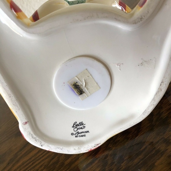 Bella Casa Cat Piggy Bank "Charlie" Tabby Cat Fish - Picture 3 of 8